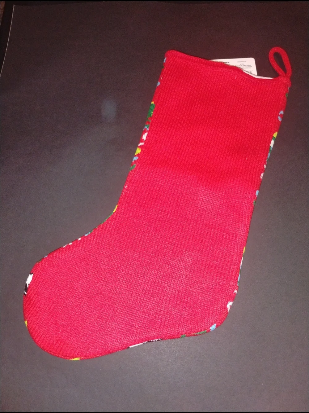 Peanuts Snoopy 20 in Knit Christmas Stocking by Ruz
